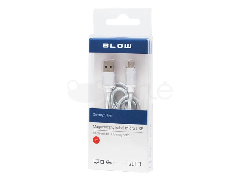 Blow USB A - micro B jungtis 1,0 m