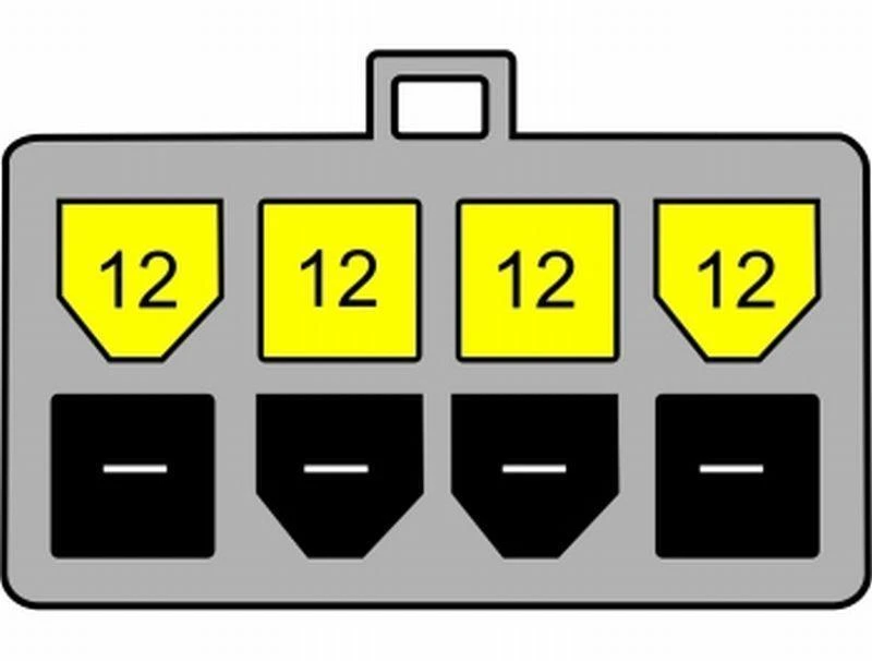 Delock 4pin - 8pin