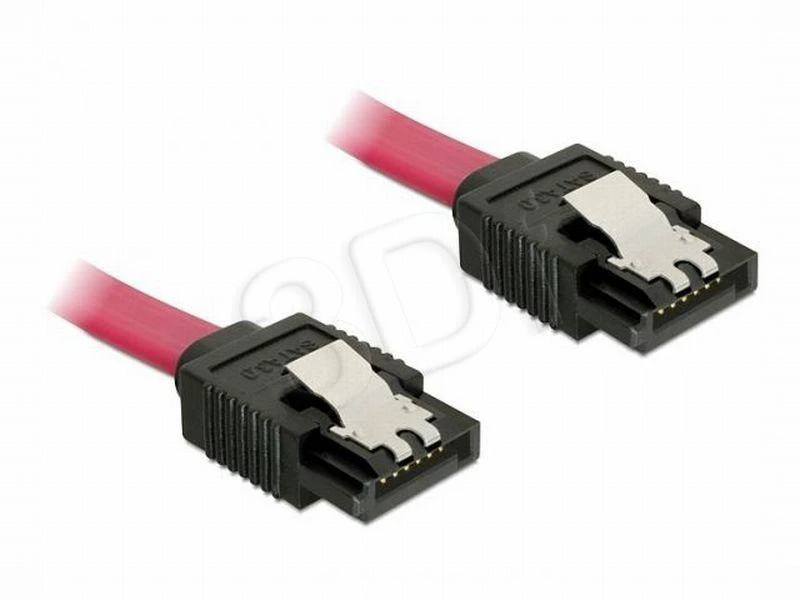 DELOCK Cable SATA 6 Gb/s 30cm tiesus/tiesus