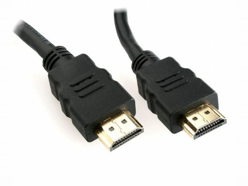 HDMI laido antgaliai su paauksuotomis jungtimis