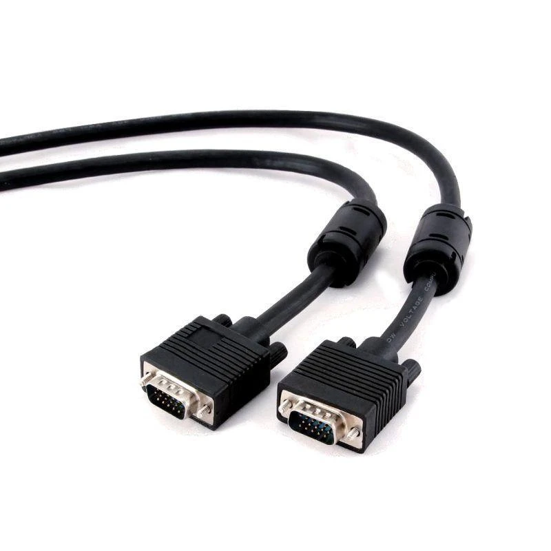 VGA laidas su ferito filtrais