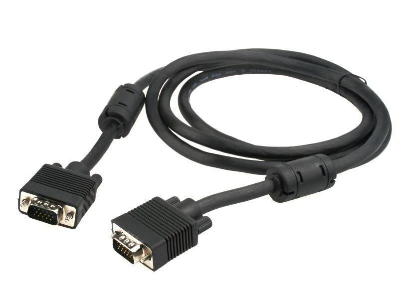 VGA į VGA laidas 1,8 m su ferito filtrais