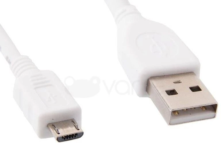 GEMBIRD CCP-MUSB2-AMBM-W-1M Gembird micro USB 2.0 kabelis AM-MBM5P 1m, baltas