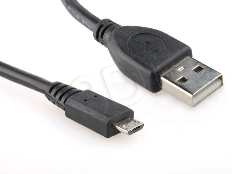 Gembird Cablexpert | USB 2.0 | Juodas | * USB 2.0 laidas su A tipo kištuku ir B tipo mikrojungtimi * Paauksuoti kontaktai patikimam didelės spartos duomenų perdavimui * Lietos jungtys | USB-A į mikroUSB