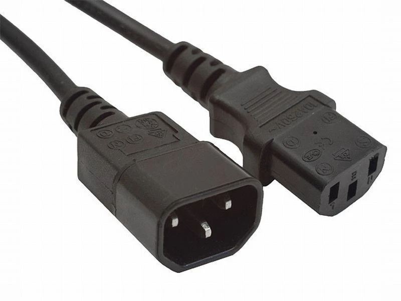 Gembird Cablexpert | PC-189 | Juodas | C14 coupler | C14 coupler