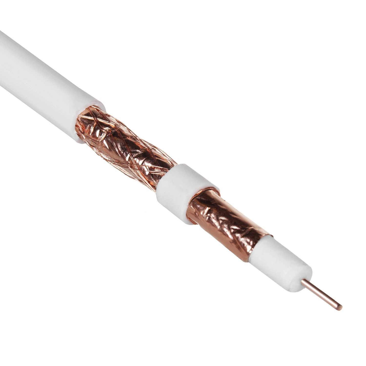 RG6 antenos kabelis su variniu ekranavimu