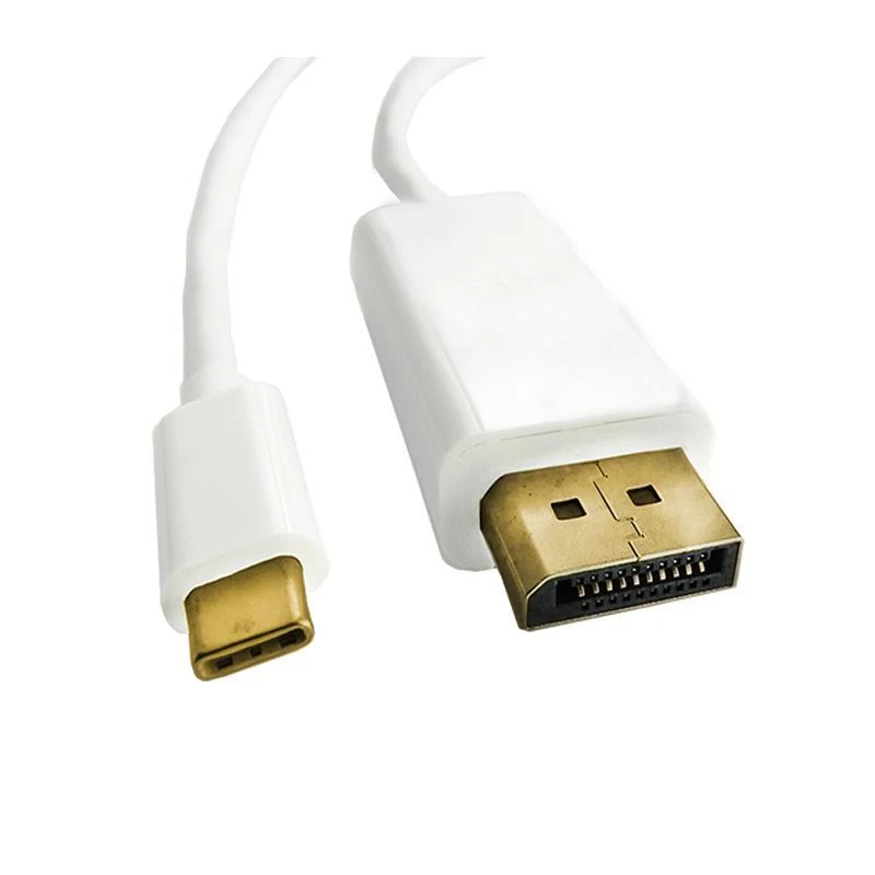 USB-C į DisplayPort laidas, baltas