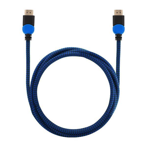 Savio GCL-02 HDMI cable 1.8 m HDMI Type A (Standard) Juodas,Mėlyna