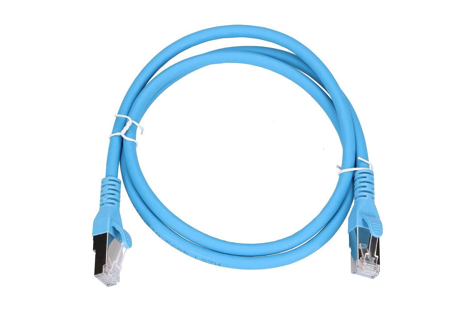 Extralink Kat.6A S/FTP 1m | LAN Patchcord | Varinė vytos poros, 10Gbps