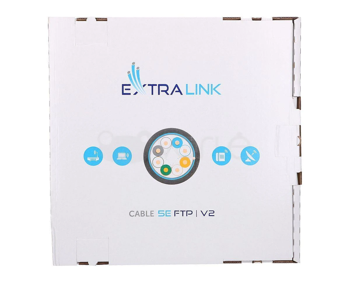 Tinklo laidas Tinklo laidas Extralink, F/UTP, 305 m