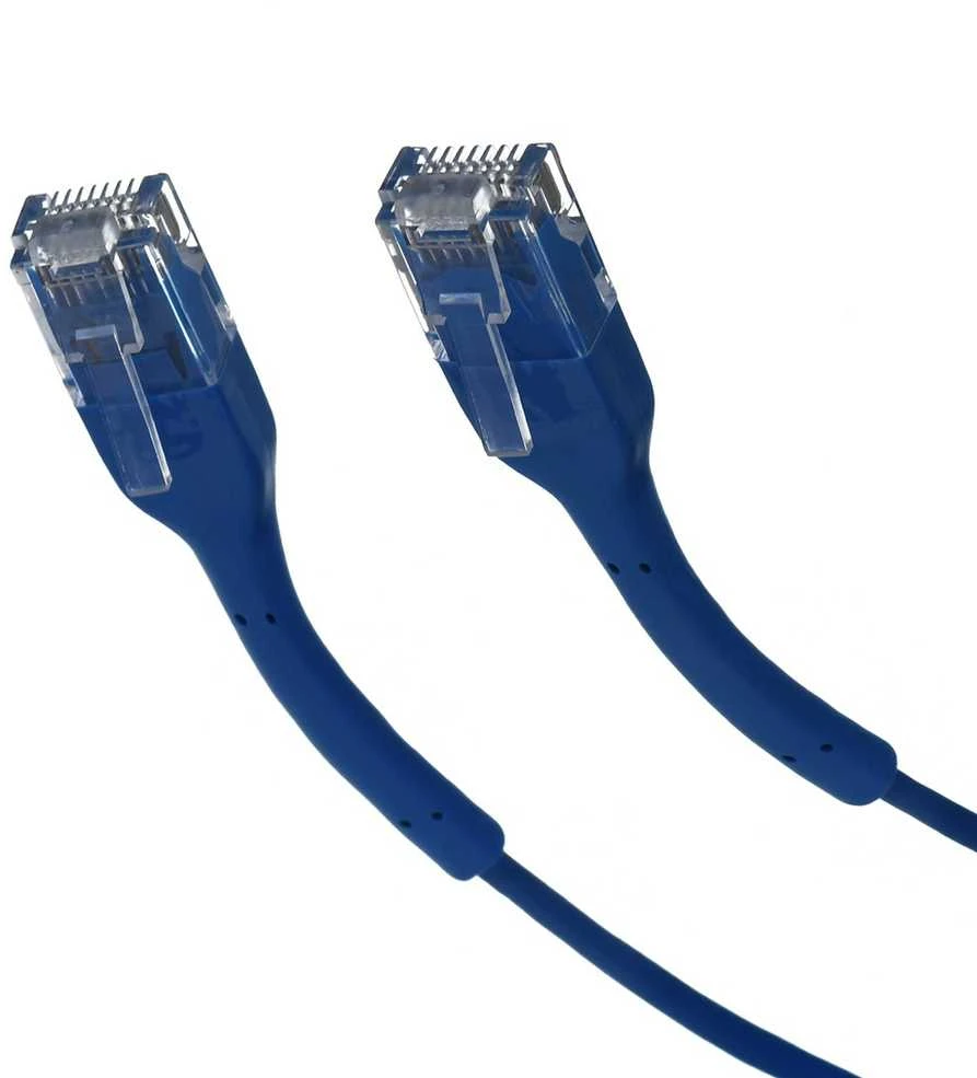 Ubiquiti UBNT UniFi Ethernet jungiamasis kabelis [0,3 m, Cat6, UTP, pintas, juodas]