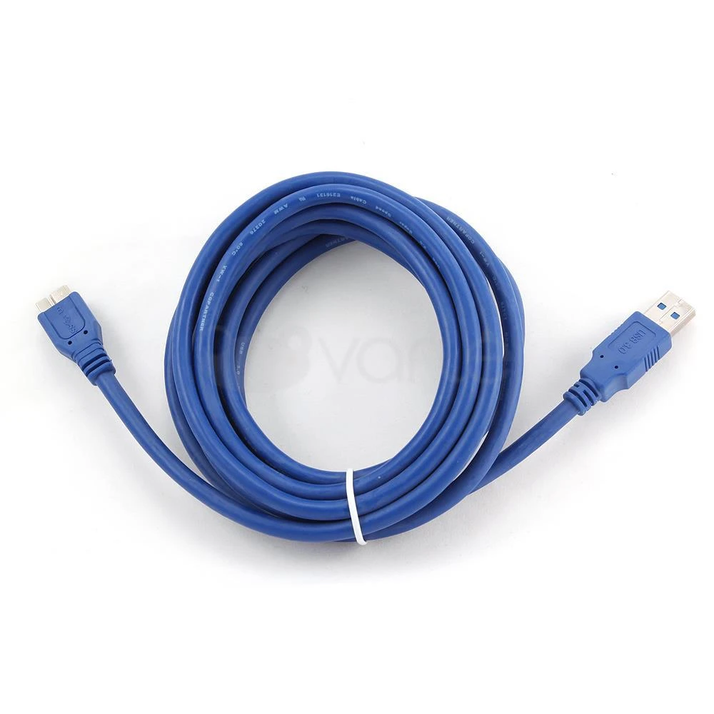 KABELAS USB3 AM-MICRO BM 3M/CCP-MUSB3-AMBM-10 GEMBIRD