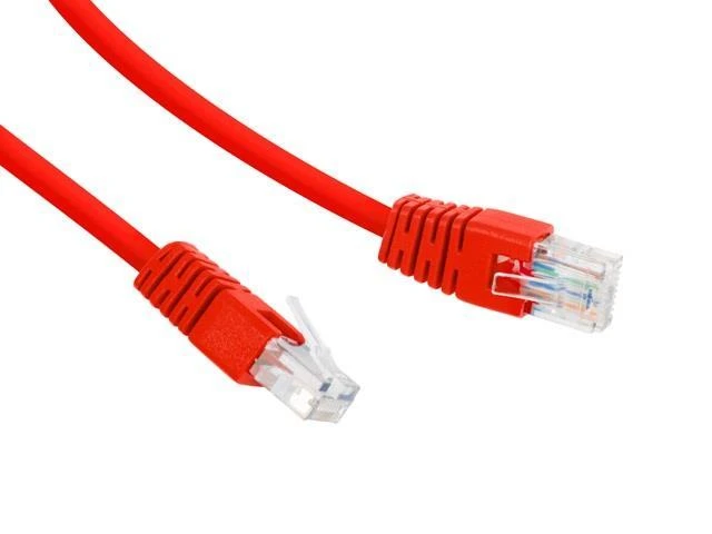 GEMBIRD PP12-3M/R Gembird patchcord RJ45, cat.5e, UTP, 3m, raudona