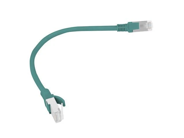 LANBERG PCU5-10CC-0025-G Patchcord RJ45 kat. 5e UTP 0,25m žalias