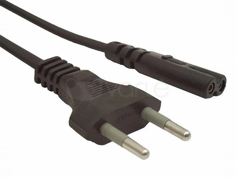 Gembird Cablexpert | Maitinimo laidas (C7), patvirtintas VDE | PC-184-075-1.8M | Juodas | CEE 7/16 į C7