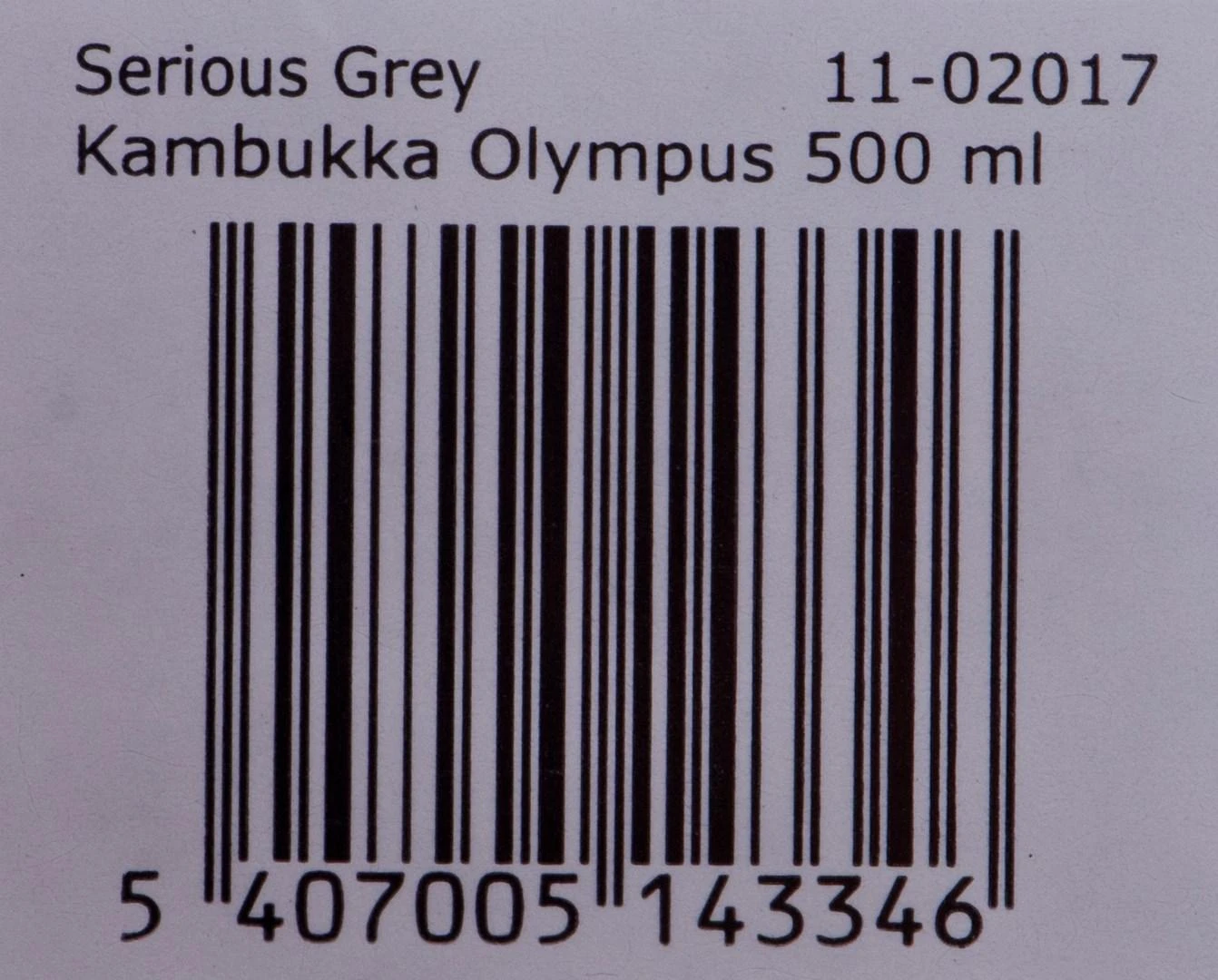 Termopuodelis Kambukka Olympus Serious Grey 11-02017, 500 ml