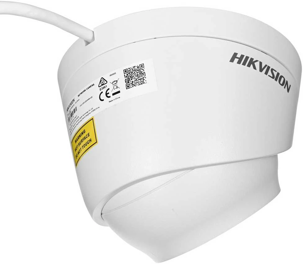Hikvision kupolas DS-2CD1H43G2-IZ F2.8-12 (balta, 4 MP, 30 m IR)
