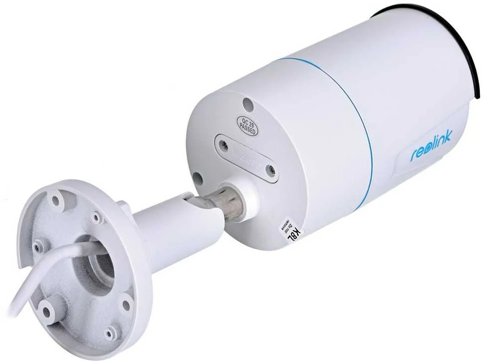 Reolink | IP kamera | RLC-510A | Kulka | 5 MP | Fiksuotas objektyvas | Maitinimas per Ethernet (PoE) | IP66 | H.264 | „MicroSD“ (maks. 256 GB) | Baltas