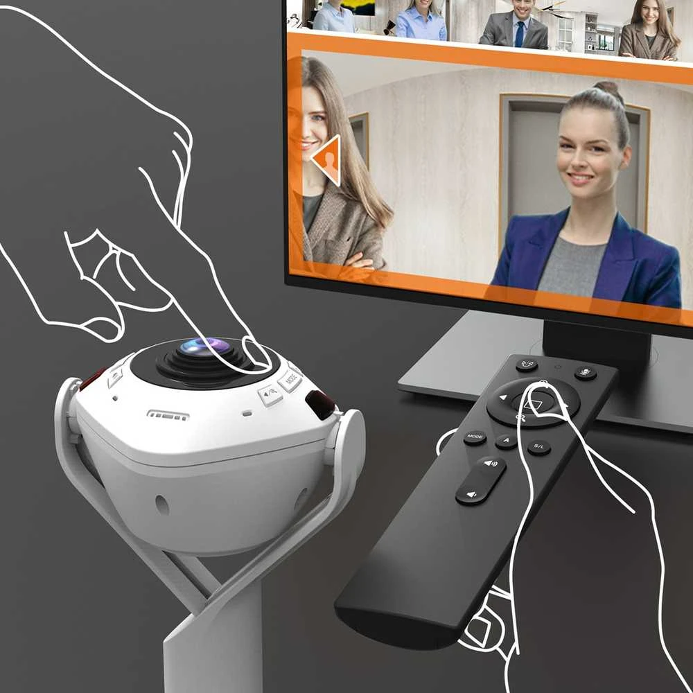 Internetinė kamera j5create 360 AI-POWERED WEBCAM WITH