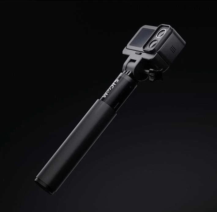 SJCAM SJ20 sports camera + auto-charge holder Juodas