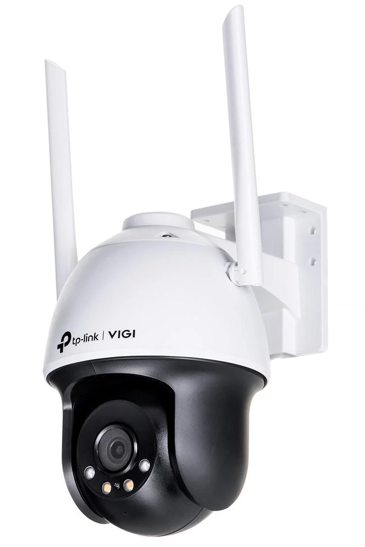 TP-LINK | VIGI 4MP lauko visų spalvų Wi-Fi Pan Tilt tinklo kamera | VIGI C540-W | Kupolas | 4 MP | 4 mm | IP66 | H.265+/H.265/H.264+/H.264 | MicroSD