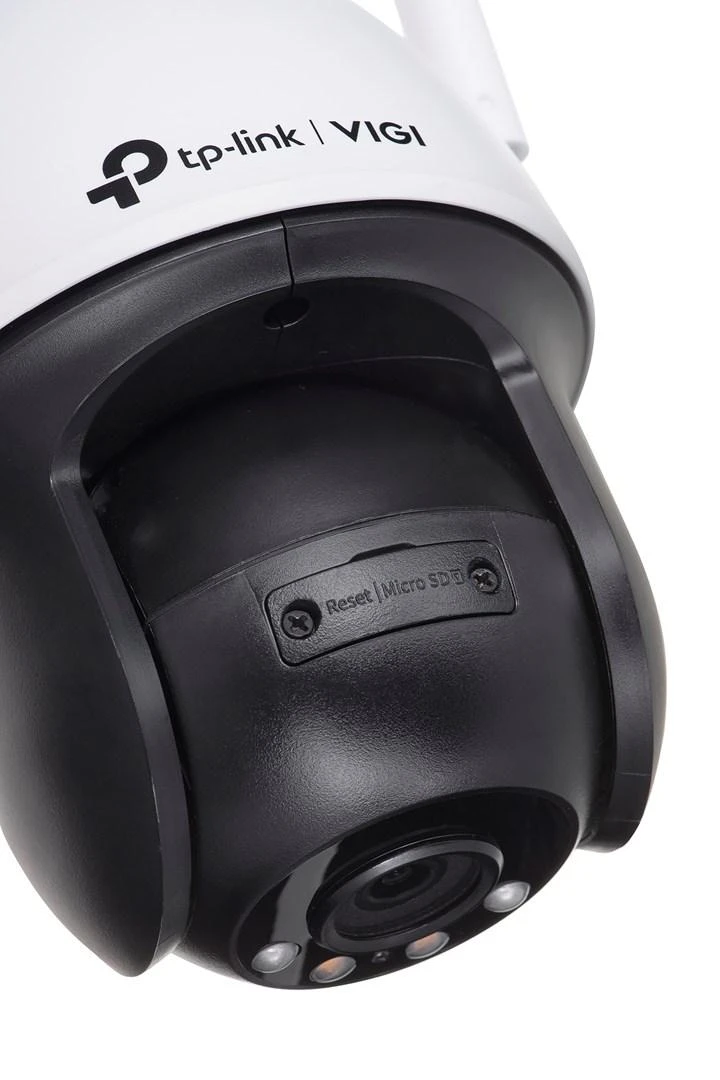 TP-LINK | VIGI 4MP lauko visų spalvų Wi-Fi Pan Tilt tinklo kamera | VIGI C540-W | Kupolas | 4 MP | 4 mm | IP66 | H.265+/H.265/H.264+/H.264 | MicroSD
