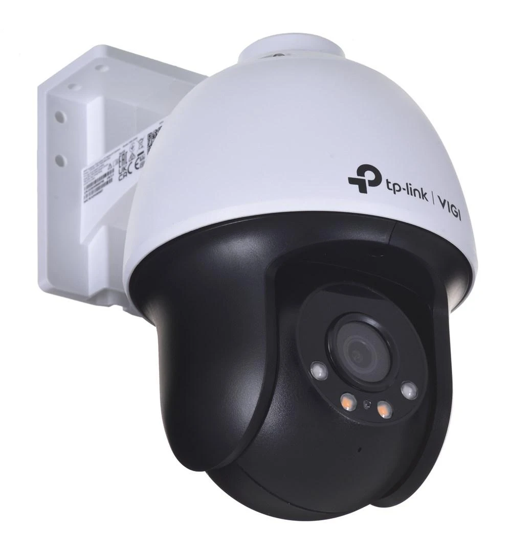 TP-LINK | VIGI 4MP lauko visų spalvų Pan Tilt tinklo kamera | VIGI C540 | Kupolas | 4 MP | 4 mm | IP66 | H.265+/H.265/H.264+/H.264 | MicroSD