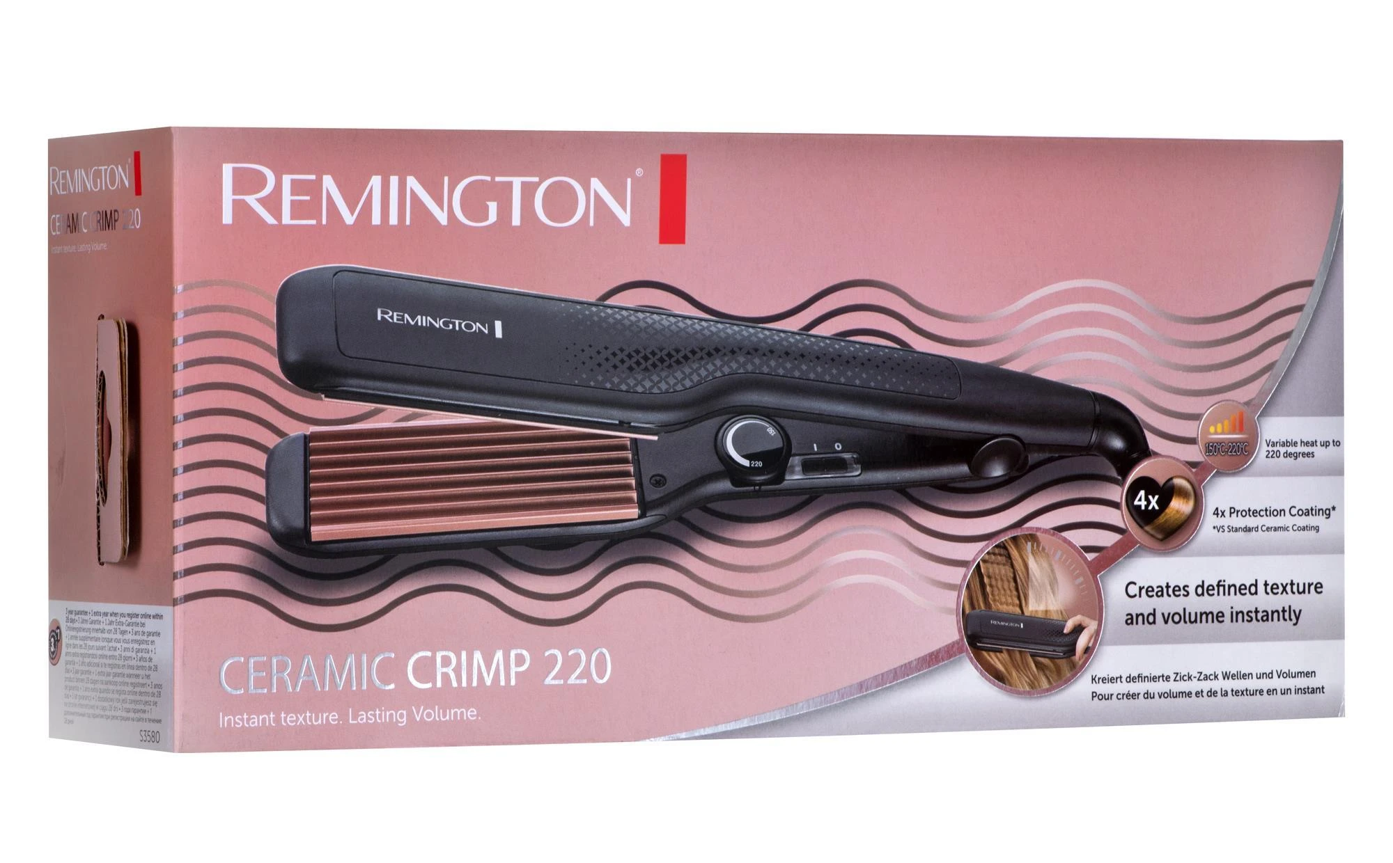 REMINGTON S3580 Plaukų gartraukis Remington S3580