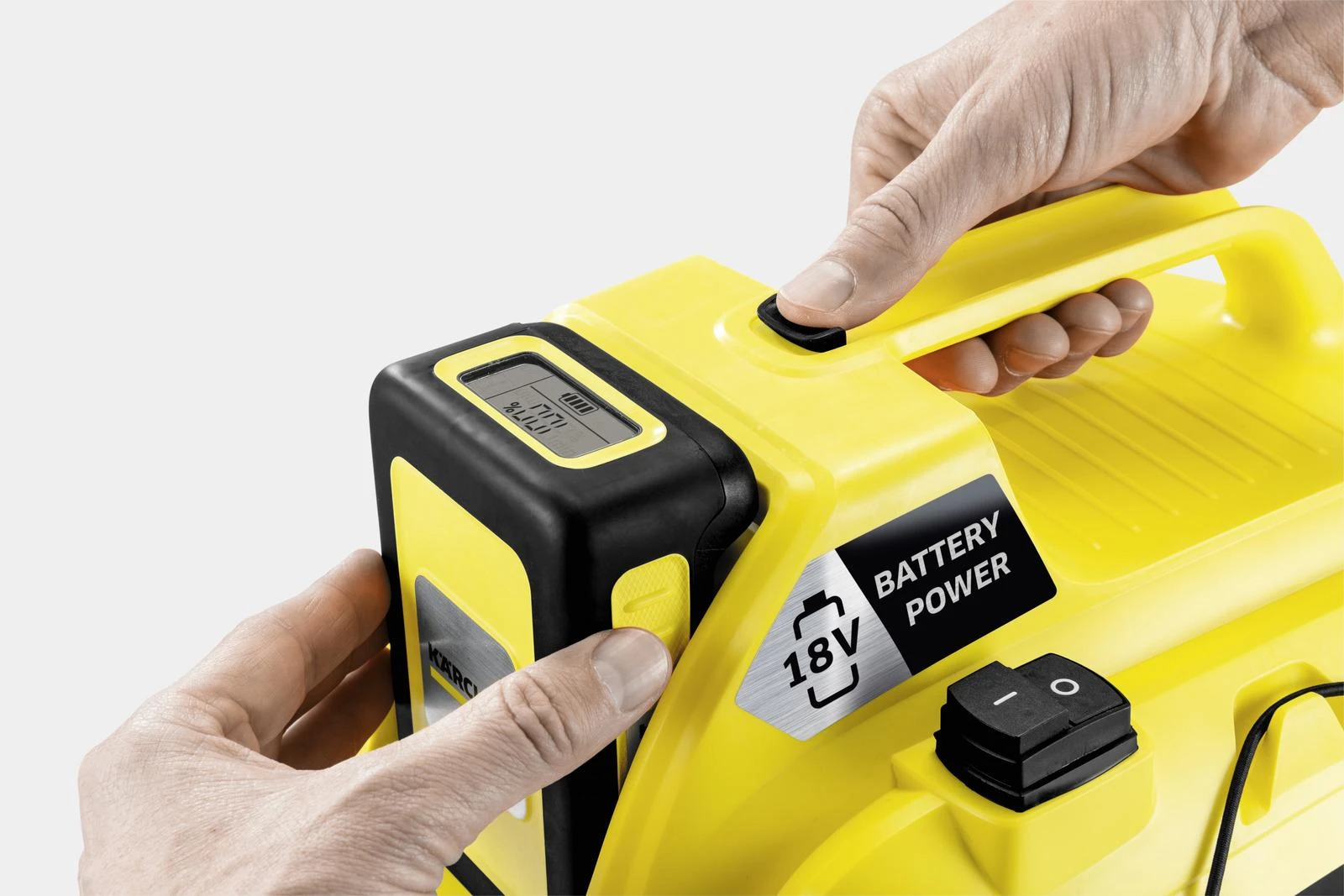 Dulkių siurblys Kärcher WD 1 Compact Battery