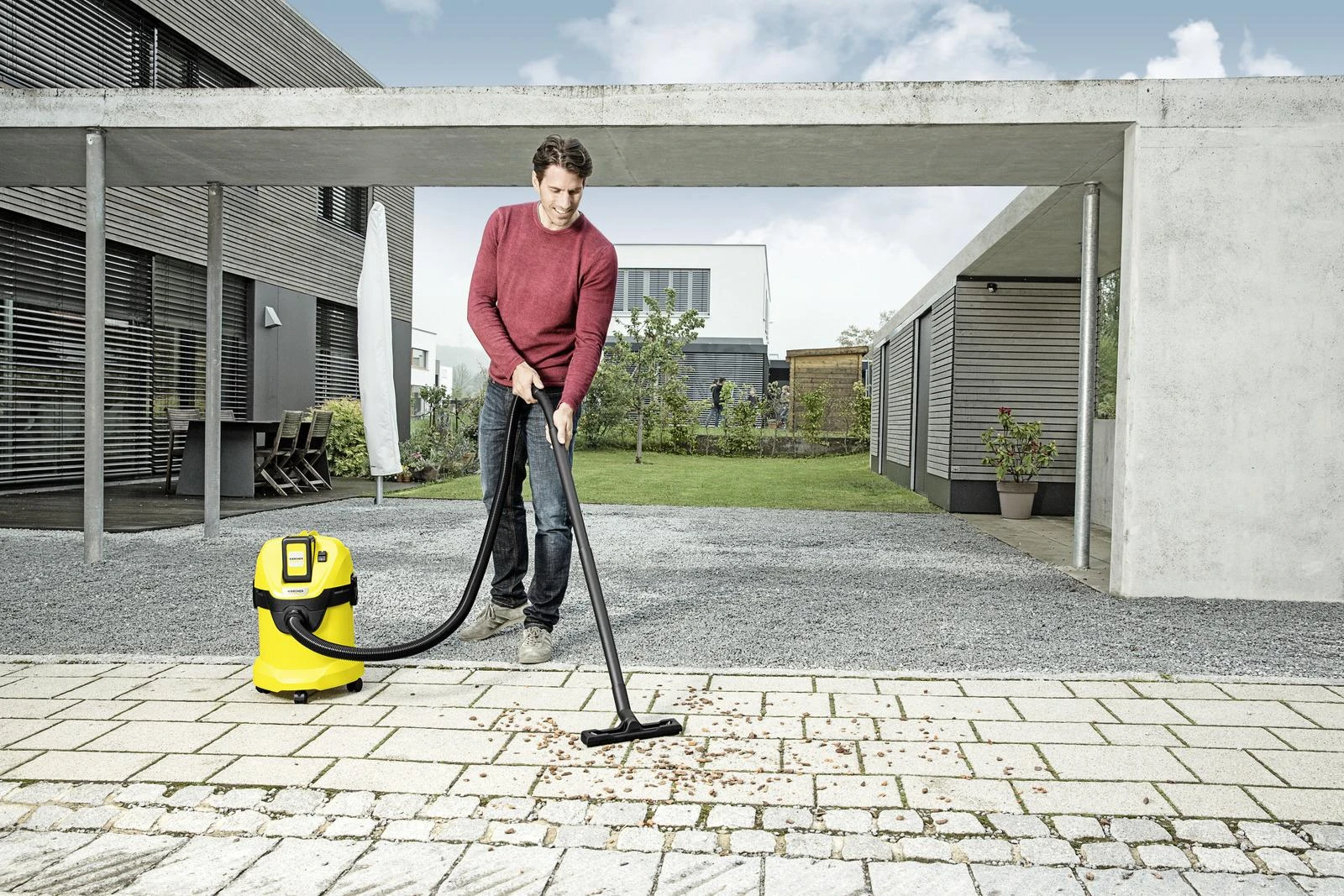 Kärcher Akumuliatorinis dulkių siurblys Kärcher WD 3 Battery Set 36V, pilnas komplektas
