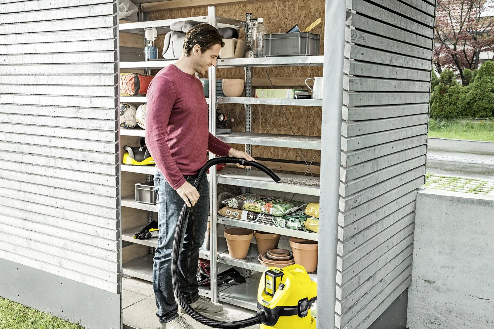 Kärcher Akumuliatorinis dulkių siurblys Kärcher WD 3 Battery Set 36V, pilnas komplektas