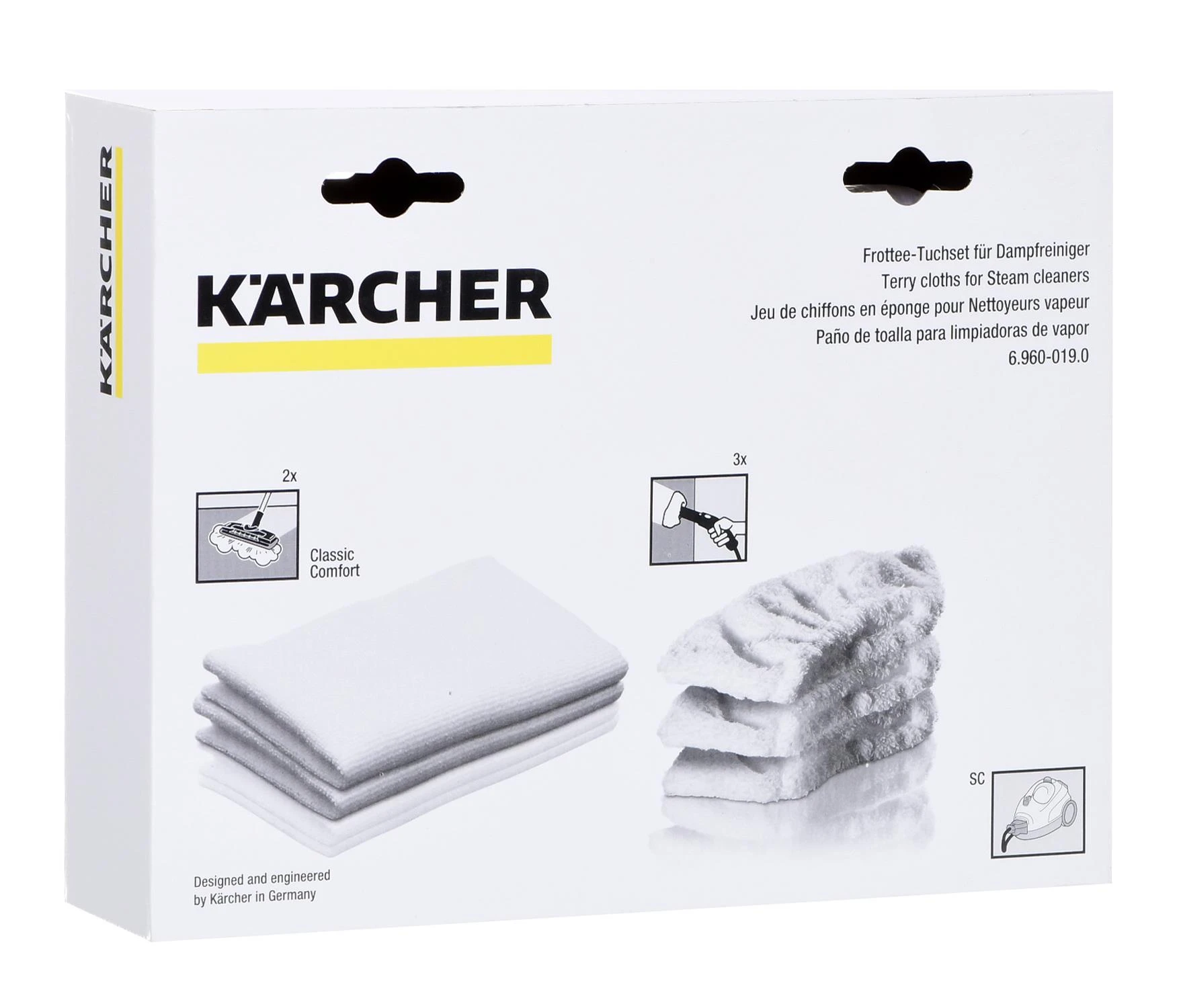 Kärcher Frotinių šluosčių rinkinys 5 vnt. (6.960-019.0)