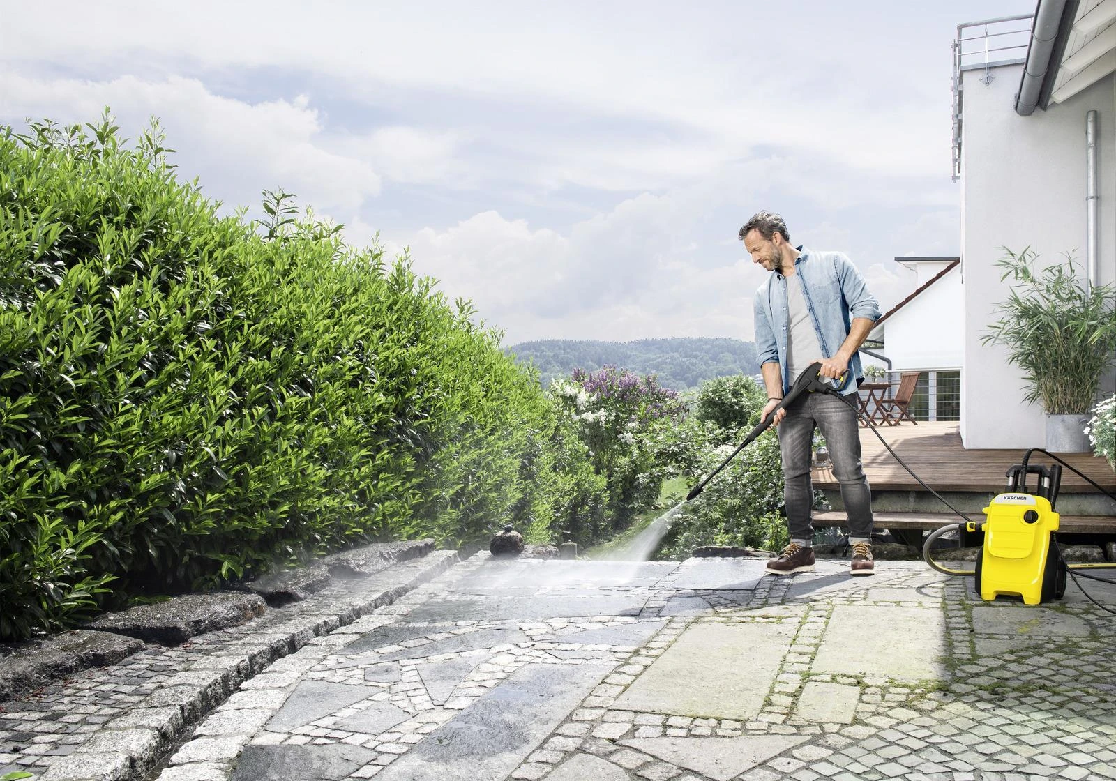 KARCHER aukšto slėgio plovykla K 4 Compact 1.637-500.0