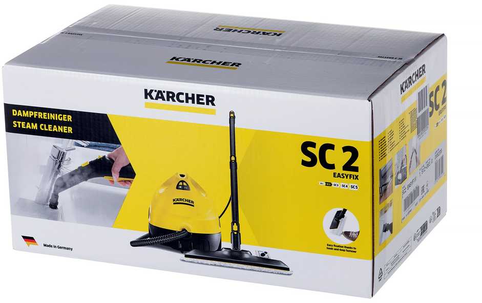 Kärcher garo valytuvas SC 2 EasyFix (1.512063.0), modelis ‎1.512063