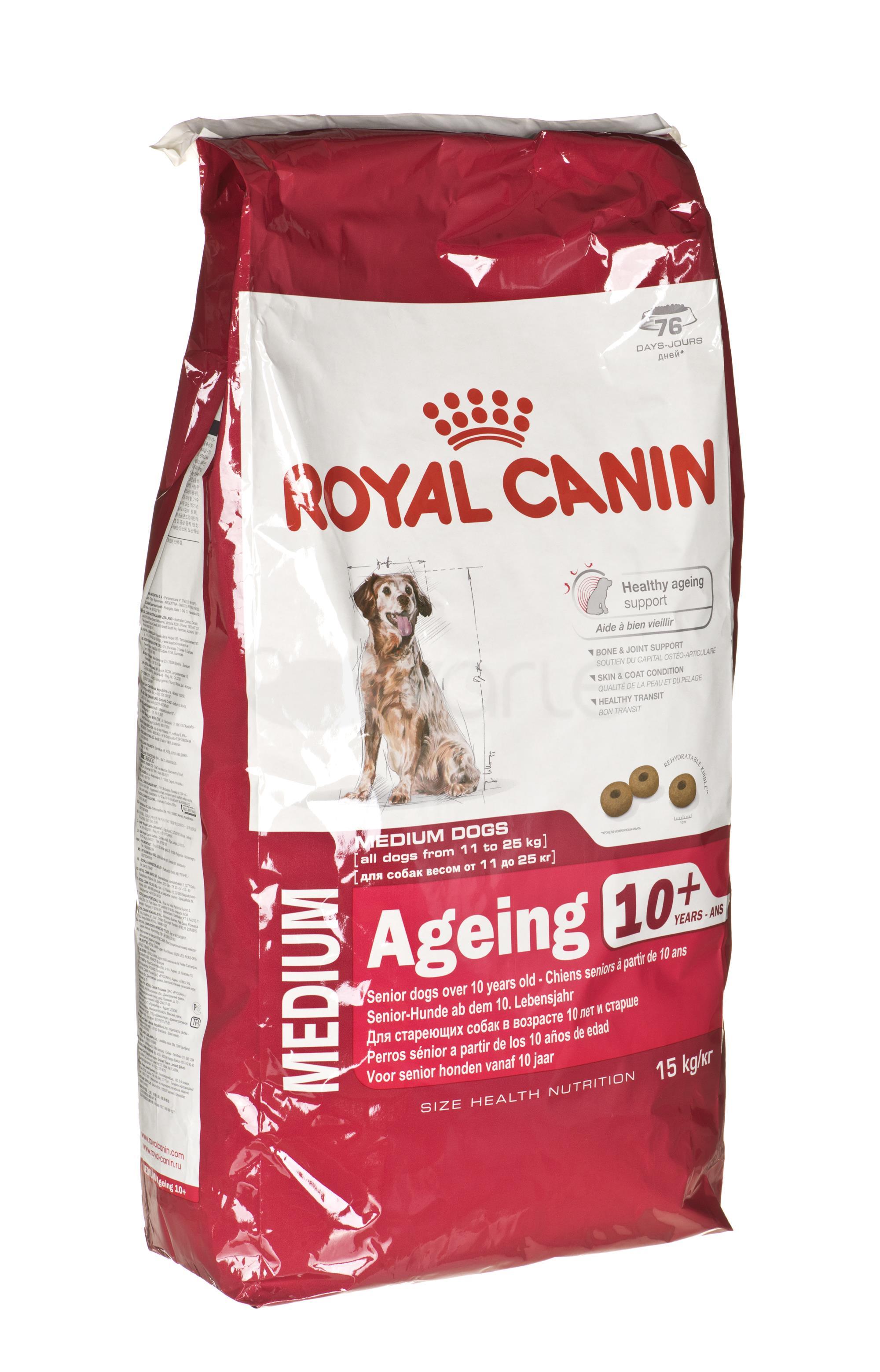 Royal Canin Medium Ageing 10+ 15kg