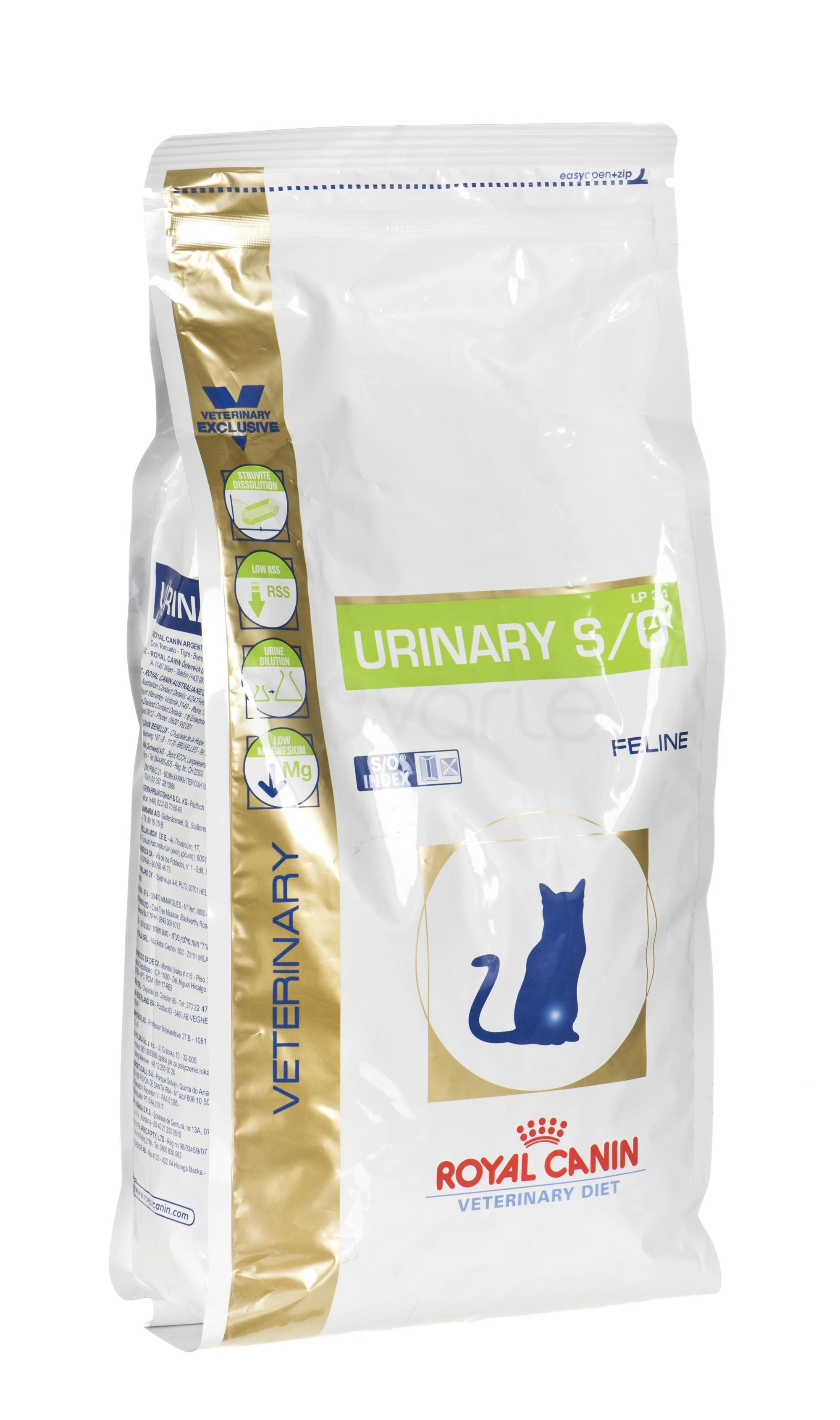 Royal Canin RC VD Cat Urinary S/O 1,5kg, sausas kačių pašaras