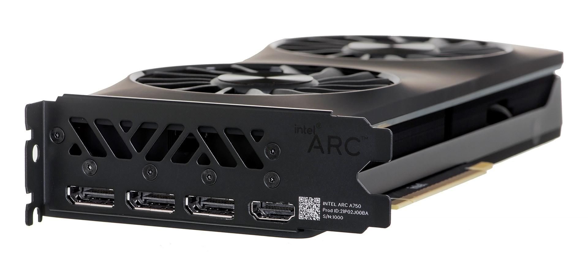 Vaizdo plokštė Intel Arc A750, 8 GB, GDDR6, 256 bit, PCIE 4.0 16x (21P02J00BA99AM3D)