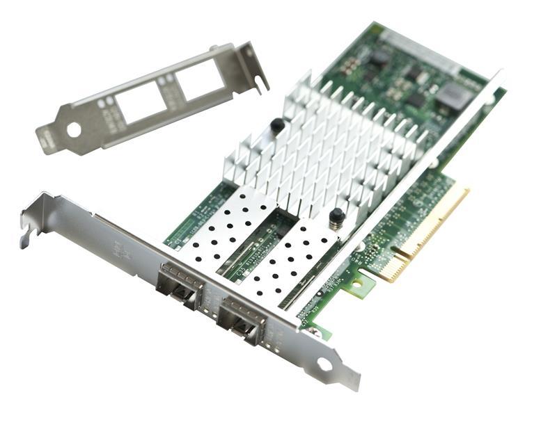 „Intel E10G42BTDABLK“ tinklo plokštė, vidinė šviesolaidinė, 10000 Mbit/s, birių duomenų kaupiklis