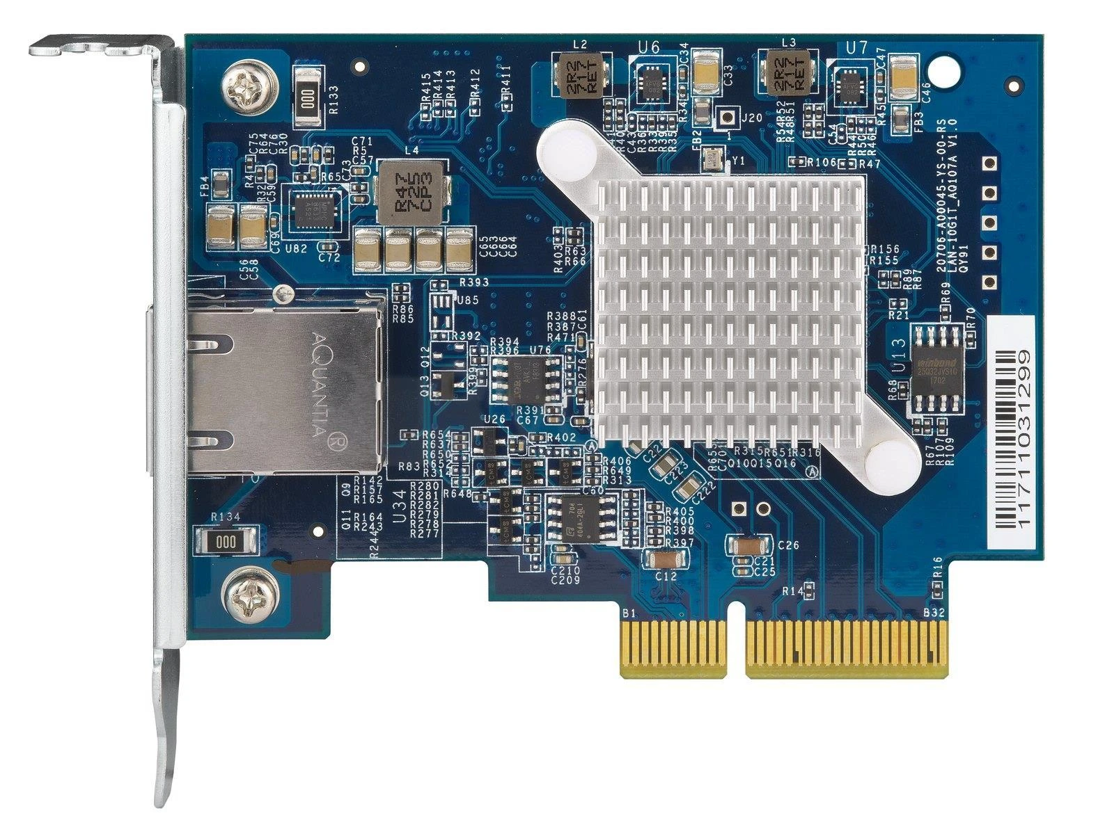 QNAP QXG-10G1T tinklo plokštė Eternetas 10000 Mbit/ai Vidinis