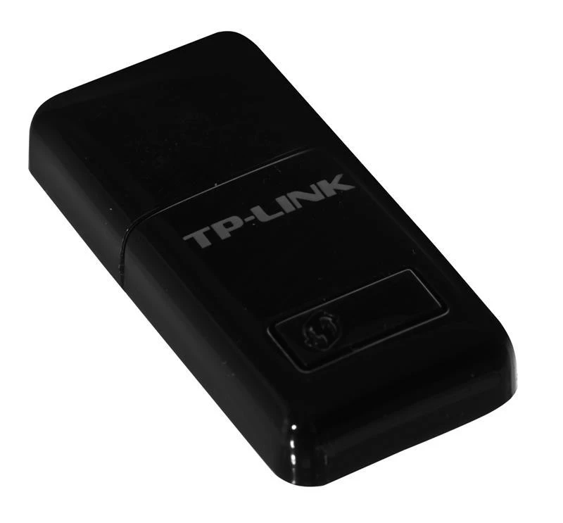 TP-LINK N300 WLAN Mini-USB adapteris, 2,4 GHz, 802.11b/g/n, QSS mygtukas, Autorun įrankis, palaiko Windows XP/Vista/7/8 ir MacOS