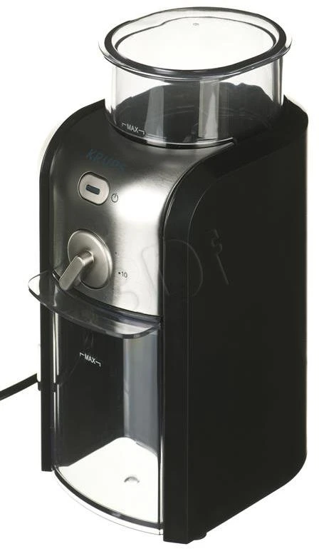 Kavamalė Grinder electric for coffee Krups GVX242 (110W, grinding, juodos spalvos, sidabrinis color)