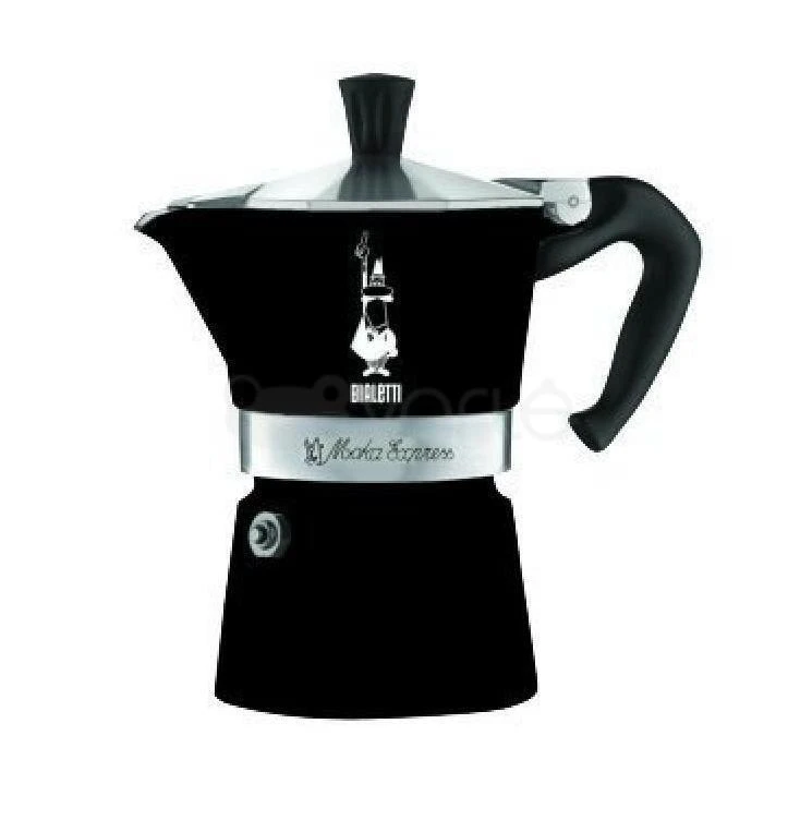 Bialetti Moka Express juodas kavinukas