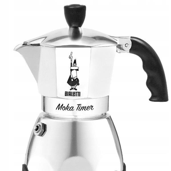 Kavos aparatas Electric moka pot Bialetti Moka Timer cups