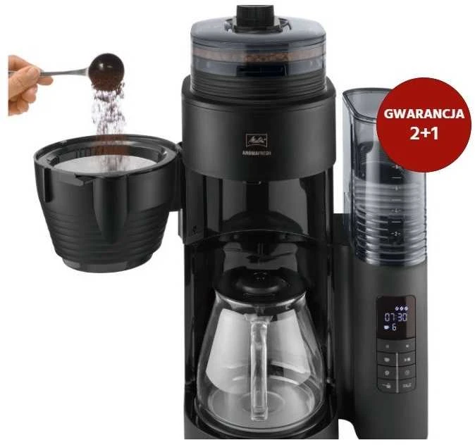 Kavos aparatas MELITTA® AROMAFRESH CONTAINER Juodas