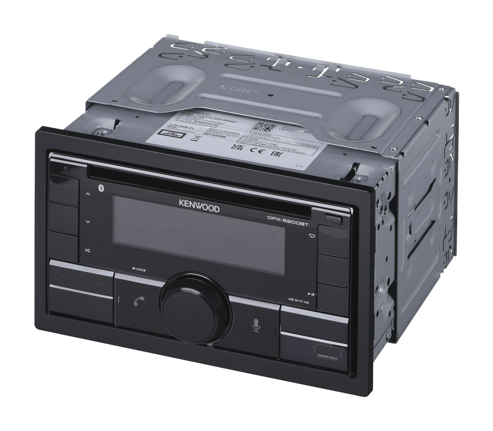Kenwood DPX-5200BT 2-DIN magnetolos galinis korpusas