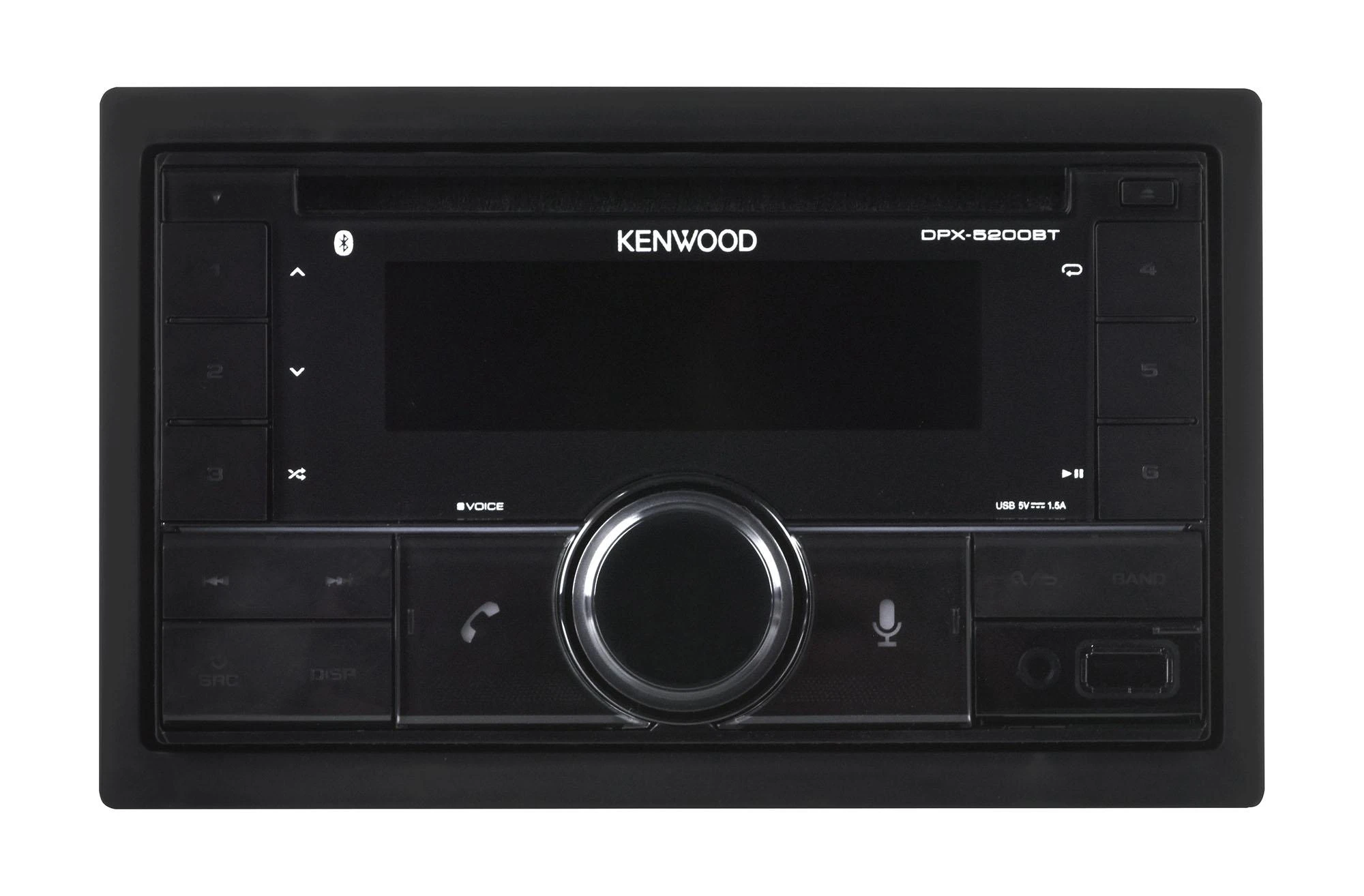 Automagnetola Kenwood DPX-5200BT 2-DIN USB/CD MP3 radijas su AUX