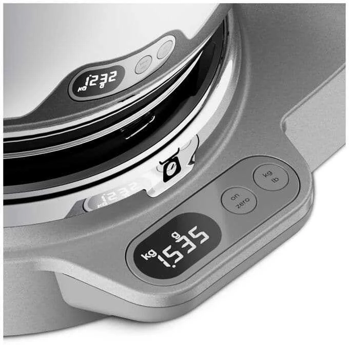 Virtuvinis kombainas Kenwood Titanium Chef Baker Sidabrinis KVC85.124SI, 1200 W