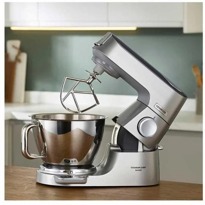 Virtuvinis kombainas Kenwood Titanium Chef Baker Sidabrinis KVC85.124SI, 1200 W