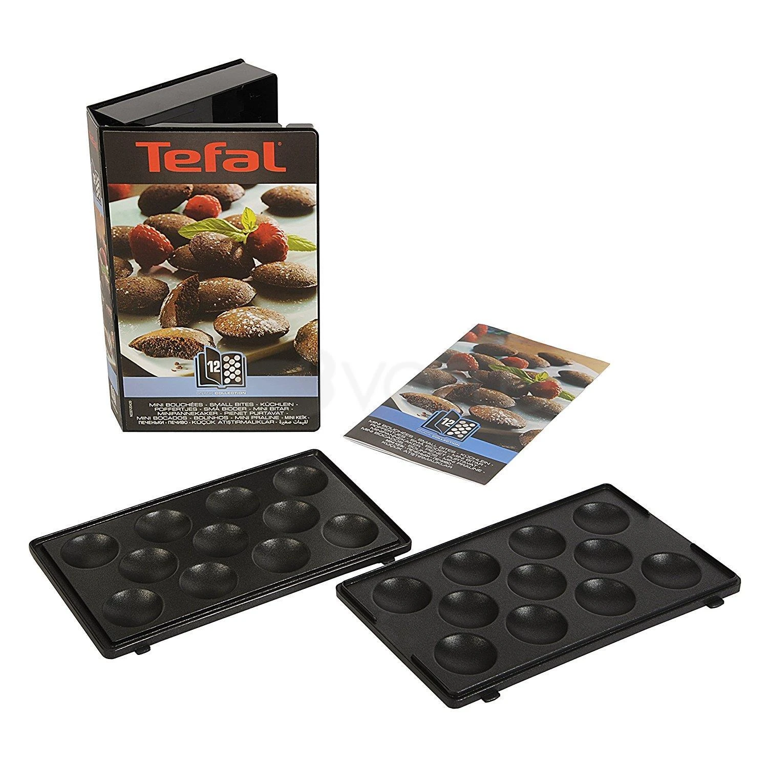 Keptuvo plokštelės Tefal XA801212 (Nr.12 Mini Bouchees kąsneliai)