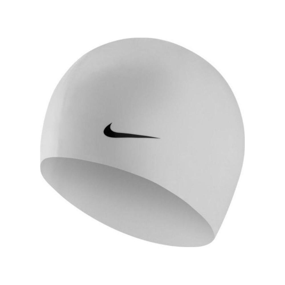 Balta Nike Os Solid plaukimo kepuraitė 93060-100